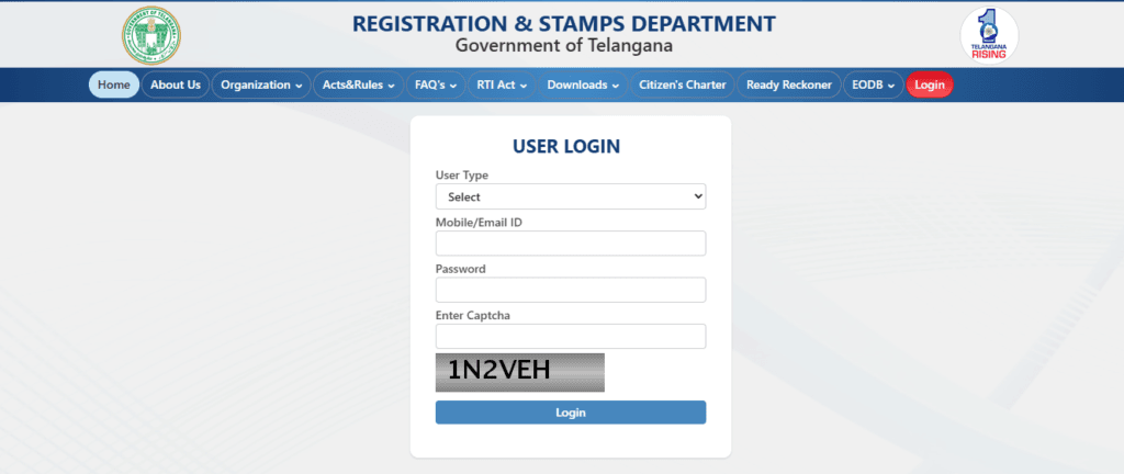 Encumbrance Certificate Telangana