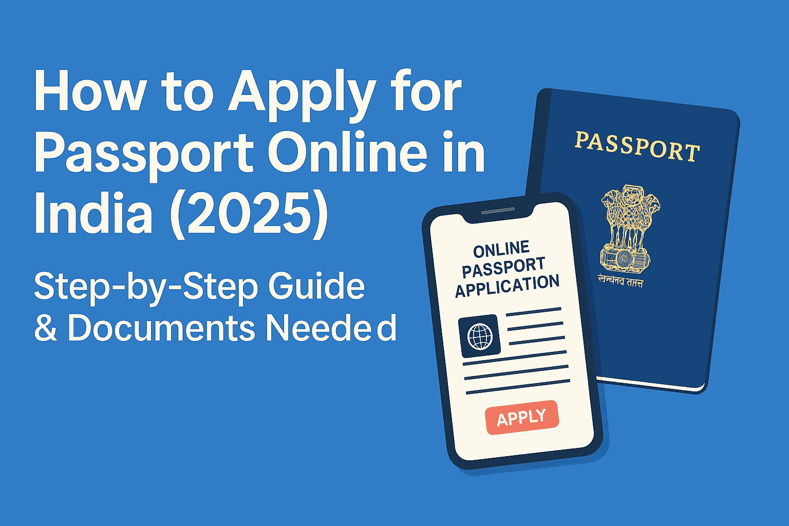 How to Apply for Passport Online in India – 2025 Guide with Step-by-Step Instructions