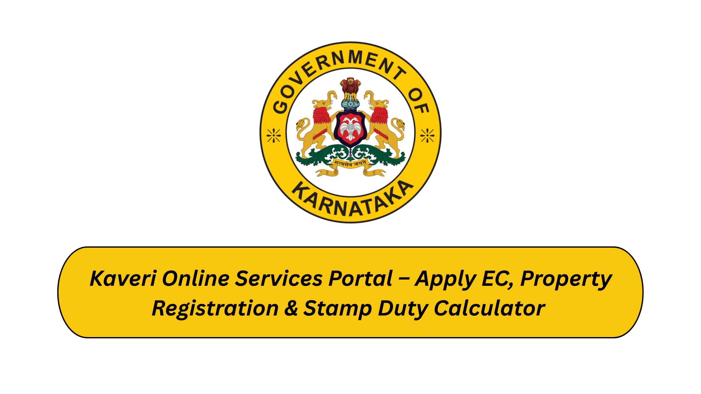 Kaveri Online Services Portal – Apply EC, Property Registration & Stamp Duty Calculator