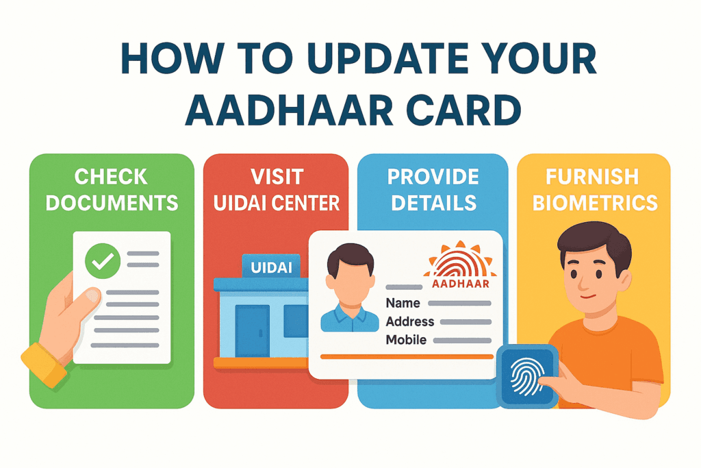 How to Update Aadhaar Card in India