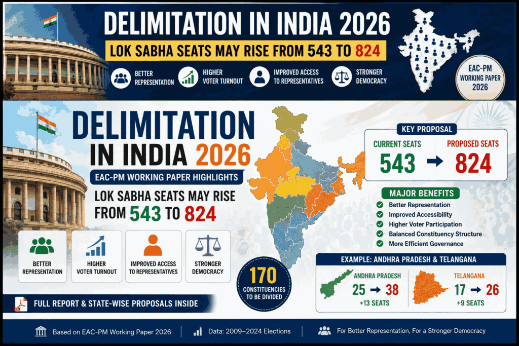 Delimitation in India Explained EAC-PM Working Paper 2026